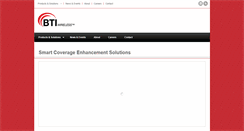 Desktop Screenshot of btiwireless.com